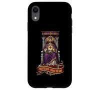 Carcasa para iPhone XR Christus Vincit Católico Cristo Rey Sagrado Corazón