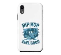 Carcasa para iPhone XR Cinta gráfica Retro Hip Hop Makes Me Feel Good
