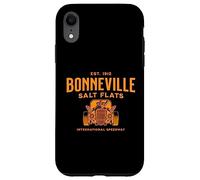 Carcasa para iPhone XR Circuito Internacional Retro de Bonneville Salt Flats Utah