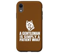 Carcasa para iPhone XR Cita de Caballero Lobo Motivacional Inspirador