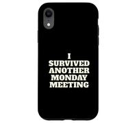 Carcasa para iPhone XR Cita de desmotivación, sobreviví a Otro Encuentro
