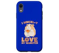 Carcasa para iPhone XR Cita de I Wheel-y Love My Hamster, Linda Amante de Las Mascotas