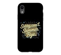 Carcasa para iPhone XR Cita Divertida de Vacaciones de Verano de «Lo Siento, no Puedo Decir adiós»