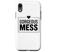 Carcasa para iPhone XR Cita Divertida del Caos del Amor Propio magnífico lío