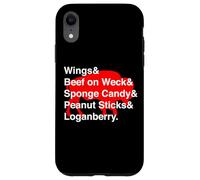 Carcasa para iPhone XR Classic Buffalo New York Foods Cute Buffalo NY Foodie