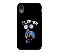 Carcasa para iPhone XR Clef-er Juego de Palabras con música Divertida