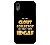 Carcasa para iPhone XR Clout Collector Idgaf Dank Meme Costume For Respect Clout