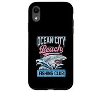Carcasa para iPhone XR Club de Pesca Ocean City Beach Shark Maryland