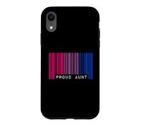 Carcasa para iPhone XR Código de Barras Orgullo Orgullo Orgullo Bisexual Bandera LGBTQ Amor estético