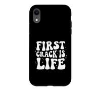 Carcasa para iPhone XR Coffee Roaster First Crack Is Life Retro Roasting Design