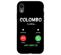 Carcasa para iPhone XR Colombo está Llamando y Debo IR a Sri Lanka de Viaje