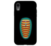Carcasa para iPhone XR Colorido Arte de batería Conga para los Amantes de la música