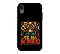 Carcasa para iPhone XR Colorín Colorado Este Año Se Ha Acabado Año Escolar Recuerdos