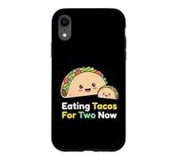 Carcasa para iPhone XR Comer Tacos para Dos Ahora Mamá Embarazada Esperando Bebé