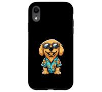 Carcasa para iPhone XR Cómic Genial de Golden Retriever Dog Summer Vibes