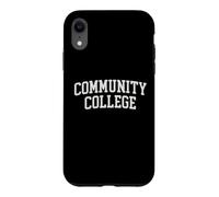 Carcasa para iPhone XR Community College Arched College Fuente Divertido