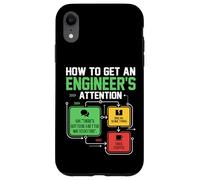Carcasa para iPhone XR Cómo Llamar la atención de un Ingeniero Broma Divertida