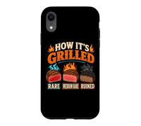 Carcasa para iPhone XR Cómo se asó a la Parrilla BBQ Cookout Grill Master Humor