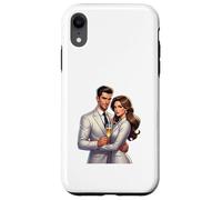 Carcasa para iPhone XR Concepto de éxito de Pareja de Poder Elegante