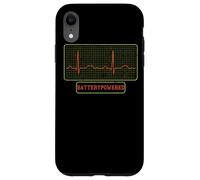 Carcasa para iPhone XR Concientización sobre CHD del destinatario del marcapasos Alimentado por batería