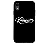 Carcasa para iPhone XR Concurso de Palabras para Estudiantes Koinonia Spelling Bee Texas 2018