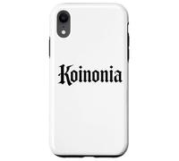 Carcasa para iPhone XR Concurso de Palabras para Estudiantes Koinonia Spelling Bee Texas 2018