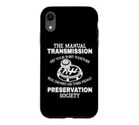 Carcasa para iPhone XR Conductor de conducción Manual de la Sociedad de Conservación de Transmisión