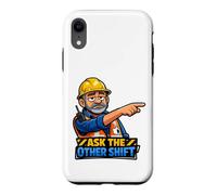 Carcasa para iPhone XR Constructor gruñón Pregúntale al Otro Turno