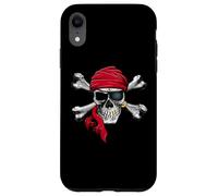 Carcasa para iPhone XR Contraband - Pirate - Red Bandana - Skull & Bones Logo