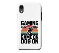 Carcasa para iPhone XR Controlador Gaming Dog Dad Game On Dog On Gamer