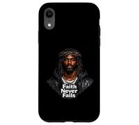 Carcasa para iPhone XR Cool Black Jesus, Cristianismo, Iglesia, Cristo, Jesús