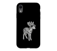 Carcasa para iPhone XR Cool Dik Dik Gafas Dibujo Antílope