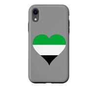 Carcasa para iPhone XR Corazón con los Colores de la Bandera de Extremadura
