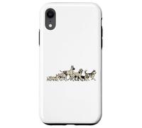 Carcasa para iPhone XR Corgi de Estilo Retro para Perros, Boxeador, Husky, Chihuahua Basset Hound