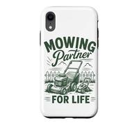 Carcasa para iPhone XR Cortacésped Partner For Life Father Son