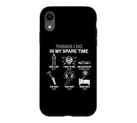 Carcasa para iPhone XR Cosa Que Hago en mi Tiempo Libre: Entusiasta del Rap, Rapero Divertido