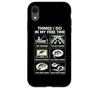Carcasa para iPhone XR Cosas Divertidas Que Hago en mi Tiempo Libre de Pesca