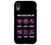 Carcasa para iPhone XR Cosas Que Hago en mi Tiempo Libre Película de Terror Historia de Miedo