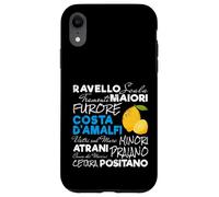Carcasa para iPhone XR Costa d'Amalfi limón Italia Vintage Amalfi Coast Souvenir