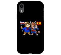 Carcasa para iPhone XR Costa Rica España Raíces Bandera Costarricense Español