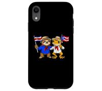 Carcasa para iPhone XR Costa Rica Puerto Rico Raíces Bandera Costarricense