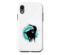 Carcasa para iPhone XR Cowboy se Cae del Toro en el Rodeo