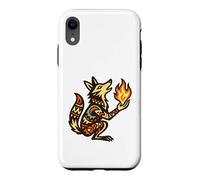 Carcasa para iPhone XR Coyote roba Fuego Leyenda nativa Americana