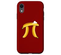 Carcasa para iPhone XR Crema de plátano Pi Funny Pi Day Banana Cream Pi