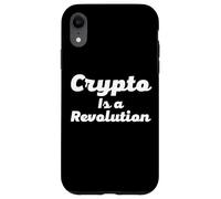 Carcasa para iPhone XR Crypto Is a Revolution Cryptocurrency Is The Future of Money