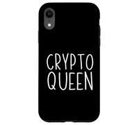 Carcasa para iPhone XR Crypto Queen para Mujeres en criptomonedas/NFT Girls Crypto