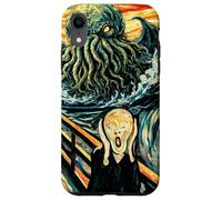 Carcasa para iPhone XR Cthulhu Scream, Der Schrei, Arte Cósmico de Horror