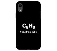 Carcasa para iPhone XR Cubano Química C8H8 Molécula - Yes It's a Cube