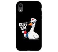 Carcasa para iPhone XR Cuff 'Em Goose Nurse ER Enfermería