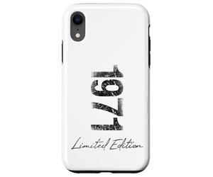 Carcasa para iPhone XR Cumpleaños 1971 Edición Limitada Regalo Usado Grunge Vintage